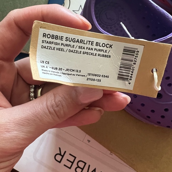 NEW Native Robbie Sugarlite Block in Starfish Purple - Picture 10 of 11
